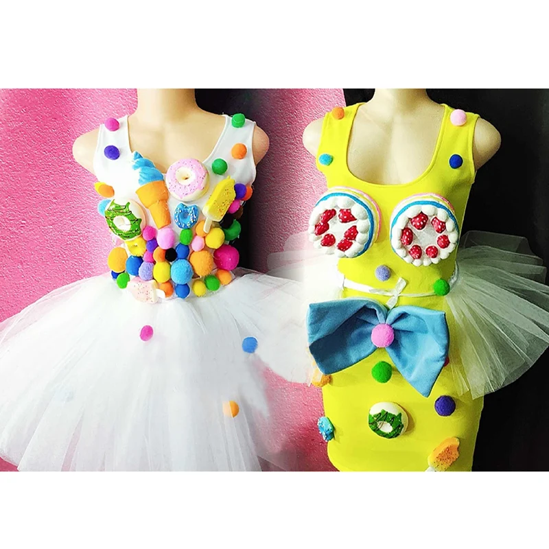 Customized Merry Christmas Party Sweet Sugar Ice Cream Costumes,Donuts Parade Dress Dance Rainbow Color Candy Skirt For New Year
Customized Merry Christmas Party Sweet Sugar Ice Cream Costumes,Donuts Parade Dress Dance Rainbow Color Candy Skirt For New Year