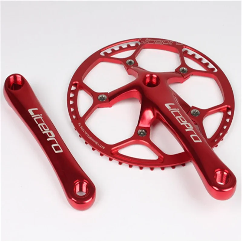 Litepro 45-58T BCD 130mm Folding Bike Chainring Crank Aluminum Alloy Chainwheel For Bicycle Parts
Litepro 45-58T BCD 130mm Folding Bike Chainring Crank Aluminum Alloy Chainwheel For Bicycle Parts