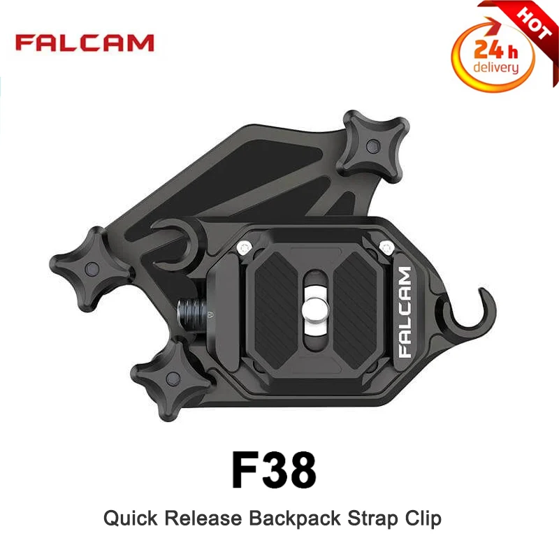 Falcam F38 Quick Release Backpack Strap Clip Universal Arca Swiss DSLR Camera Quick Switch Plate Clamp Photography Accessories
Falcam F38 Quick Release Backpack Strap Clip Universal Arca Swiss DSLR Camera Quick Switch Plate Clamp Photography Accessories