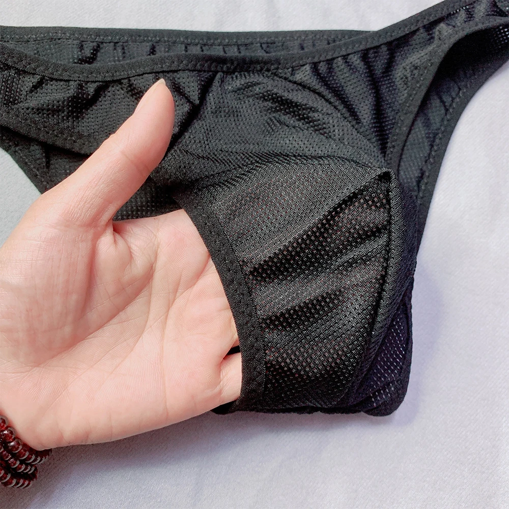 Mens Panties Men's Sexy Sheer Mesh Underpants with See Through Pouch and Stretchy Waistband in Multiple Colors
Mens Panties Men's Sexy Sheer Mesh Underpants with See Through Pouch and Stretchy Waistband in Multiple Colors