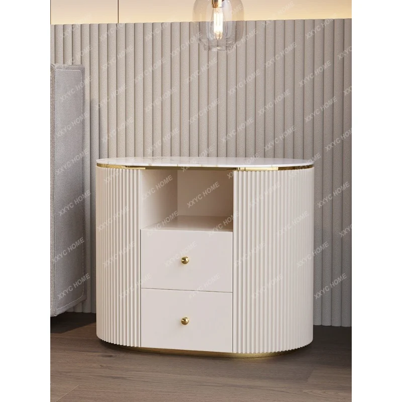Light Luxury Stone Plate Bedside Table Fashion Modern Bedroom Bedside Cabinet Solid Wood Storage Cabinet
Light Luxury Stone Plate Bedside Table Fashion Modern Bedroom Bedside Cabinet Solid Wood Storage Cabinet