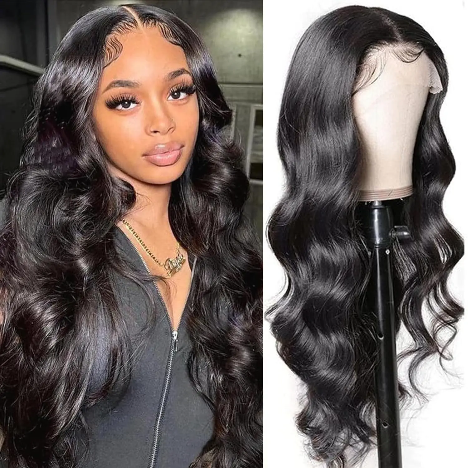 Body Wave Lace Front Wigs Human Hair Pre Plucked With Baby Hair 180% Density 13x6 Hd Transparent Lace Front Wigs For Black Women
Body Wave Lace Front Wigs Human Hair Pre Plucked With Baby Hair 180% Density 13x6 Hd Transparent Lace Front Wigs For Black Women