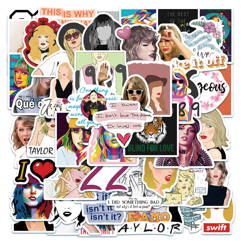 50pcs Swift Music Album Surrounding Postcards Sticker Aesthetic DIY Laptop Phone Motorcycle Car Waterproof Sticker for Kids Toy
50pcs Swift Music Album Surrounding Postcards Sticker Aesthetic DIY Laptop Phone Motorcycle Car Waterproof Sticker for Kids Toy