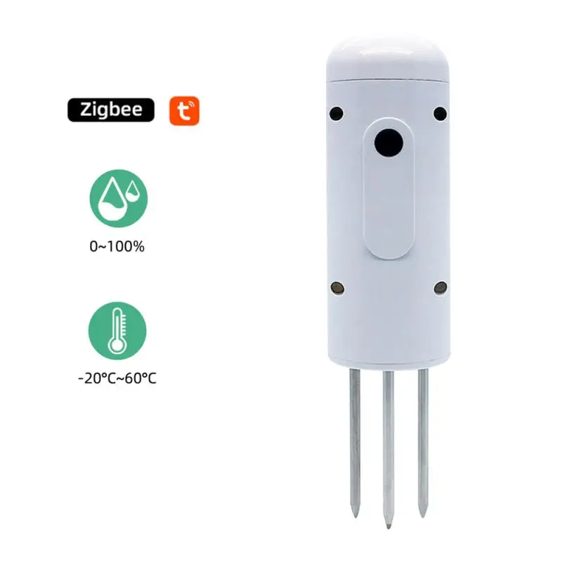 Tuya Zigbee Wireless Soil Moisture Meter Temperature Humidity Tester Plant Monitor IP67 Waterproof Detector For Garden Planting
Tuya Zigbee Wireless Soil Moisture Meter Temperature Humidity Tester Plant Monitor IP67 Waterproof Detector For Garden Planting