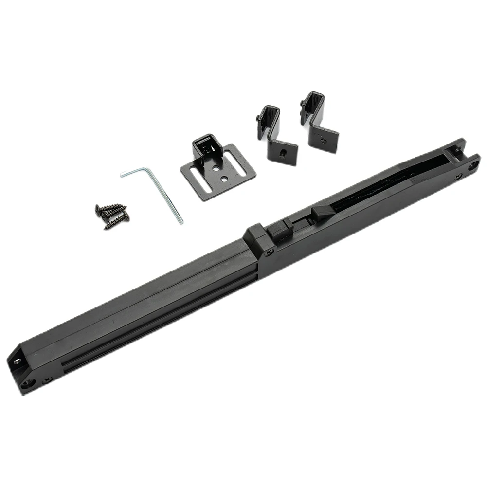 Barn Door Soft Close Hardware Track Kit, 2pcs, 6 Way Operation, Noise Free, Easy Installation, Fits Door Weight 88 132 lbs
Barn Door Soft Close Hardware Track Kit, 2pcs, 6 Way Operation, Noise Free, Easy Installation, Fits Door Weight 88 132 lbs