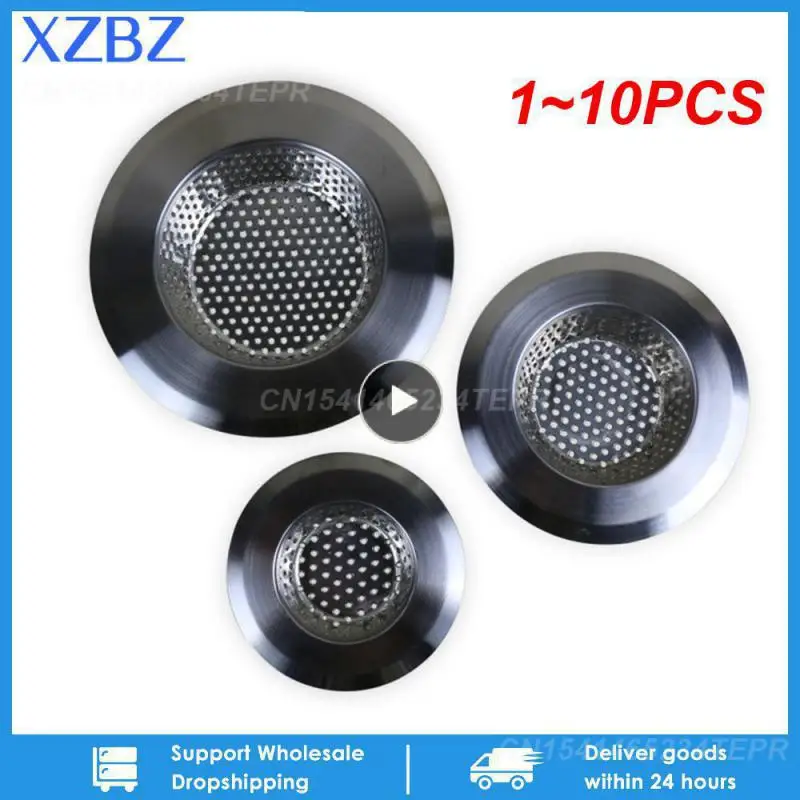 Ситечко из нержавеющей стали для слива раковины, сетчатый фильтр для отверстий в кухонной раковине, 1-10 шт., 7 см/9 см/11 см
Ситечко из нержавеющей стали для слива раковины, сетчатый фильтр для отверстий в кухонной раковине, 1-10 шт., 7 см/9 см/11 см