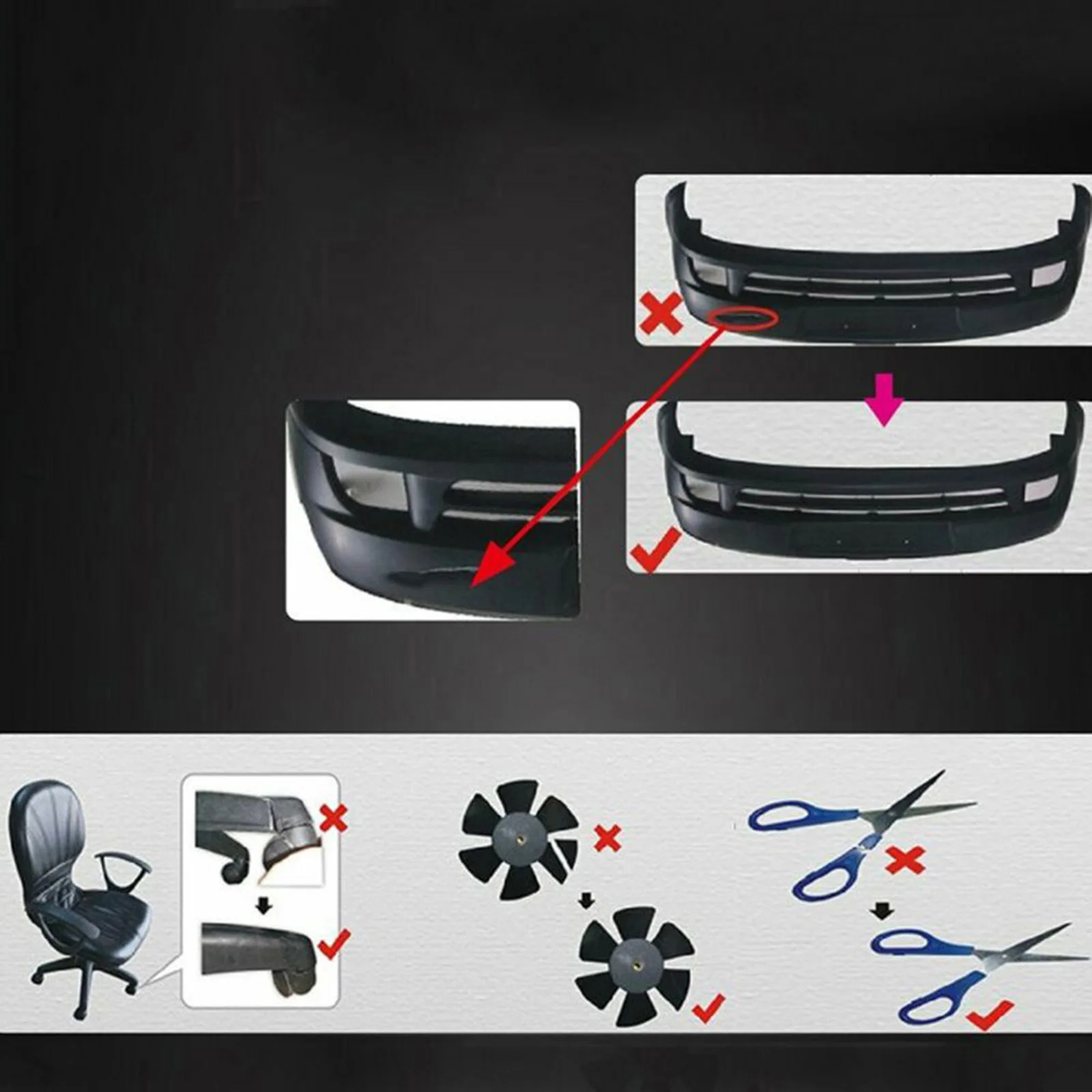 Convenient Car Bumper Repair Tool 1000Pcs 0 8mm Plastic Welding Wave Hot Staples Stapler Durable Material Universal Fitment
Convenient Car Bumper Repair Tool 1000Pcs 0 8mm Plastic Welding Wave Hot Staples Stapler Durable Material Universal Fitment