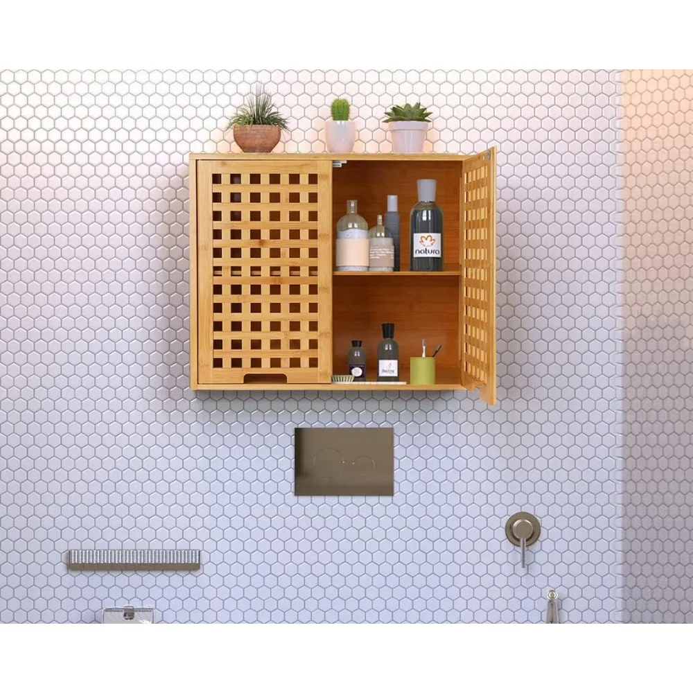 Bathroom Wall Cabinet, Wall Mounted Organizer, Medicine Cabinet, Over The Toilet Storage, Bamboo Medicine Cabinets, Wall Storage
Bathroom Wall Cabinet, Wall Mounted Organizer, Medicine Cabinet, Over The Toilet Storage, Bamboo Medicine Cabinets, Wall Storage