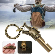 Handmade Vintage Brass Whistle Color Dragon Head Car Keychain for Men Women Outdoor Survival Whistle Necklace Keychain Pendant
Handmade Vintage Brass Whistle Color Dragon Head Car Keychain for Men Women Outdoor Survival Whistle Necklace Keychain Pendant