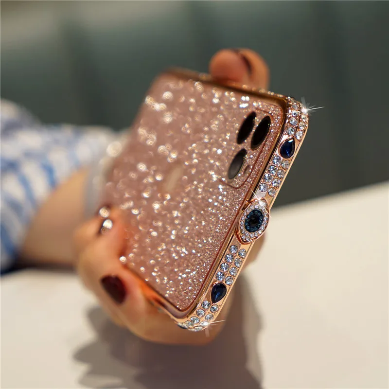 Bling Rhinestone Glitter Crystal Dimond Bumper Case For Iphone 14 13 12 11 Pro Xs Max Case Metal Cover For Iphone 7 8 Plus X Xr
Bling Rhinestone Glitter Crystal Dimond Bumper Case For Iphone 14 13 12 11 Pro Xs Max Case Metal Cover For Iphone 7 8 Plus X Xr