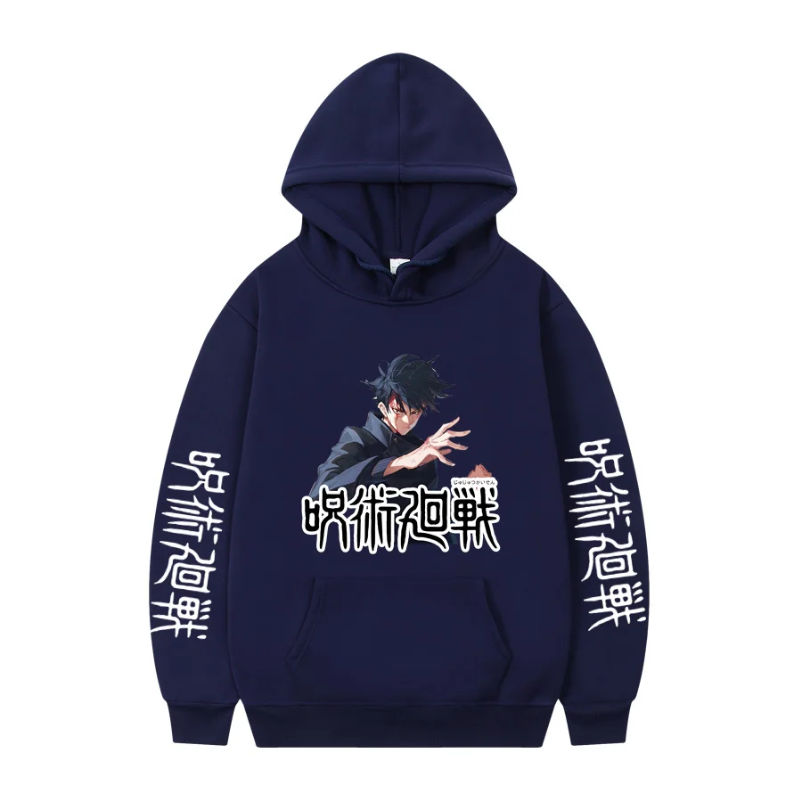 Толстовка мужская с капюшоном, свитшот с японским аниме ююютсу кайсен годзо Сатору, Повседневный пуловер с принтом, свободная уличная одежда с длинным рукавом, 2022
Толстовка мужская с капюшоном, свитшот с японским аниме ююютсу кайсен годзо Сатору, Повседневный пуловер с принтом, свободная уличная одежда с длинным рукавом, 2022
