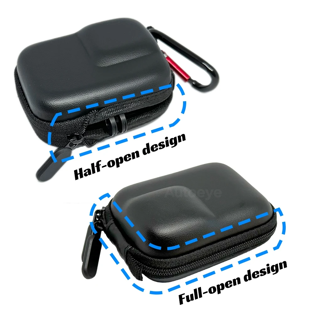 GoPro 11 Mini EVA Case Protective Bag for Hero 10 9 Black Sliver Action Sport Camera PU Semi-Open Full Closed Storage Box
GoPro 11 Mini EVA Case Protective Bag for Hero 10 9 Black Sliver Action Sport Camera PU Semi-Open Full Closed Storage Box