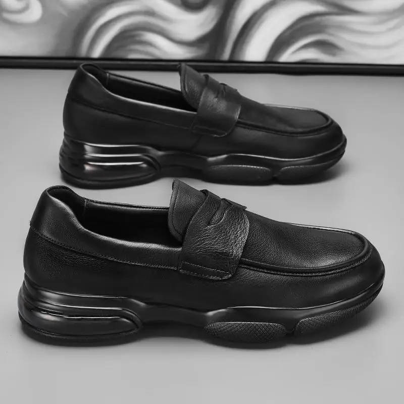 Argan Shoes Men's Autumn Breathable Trendy Casual Sneakers Men's Soft Bottom Leather Surface Running Tide Shoes Spring
Argan Shoes Men's Autumn Breathable Trendy Casual Sneakers Men's Soft Bottom Leather Surface Running Tide Shoes Spring