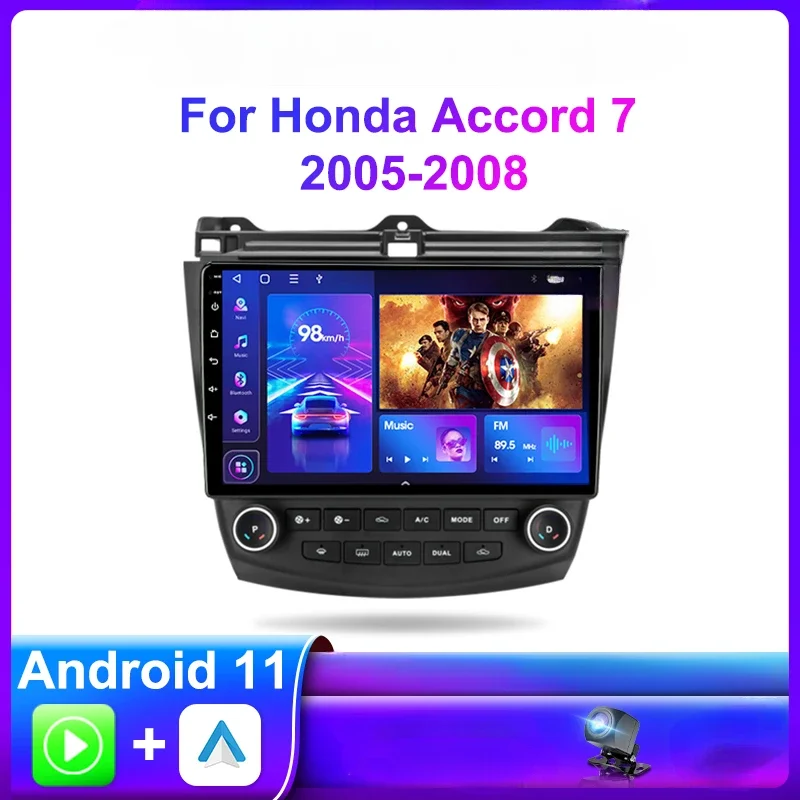 Автомагнитола Forbell 2 Din Android 11,0 для Honda Accord 7 2005-2008 Carplay 4G + WIFI Автомобильный мультимедийный плеер GPS Авторадио головное устройство
Автомагнитола Forbell 2 Din Android 11,0 для Honda Accord 7 2005-2008 Carplay 4G + WIFI Автомобильный мультимедийный плеер GPS Авторадио головное устройство