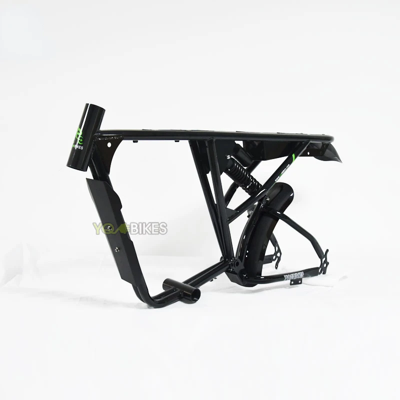 20'*4.0 Fat Tire Electric Mountain Dirt Bike Frame/Front Rear Suspension Electric Bicycle City Electric Bike Carbon Steel Frame
20'*4.0 Fat Tire Electric Mountain Dirt Bike Frame/Front Rear Suspension Electric Bicycle City Electric Bike Carbon Steel Frame