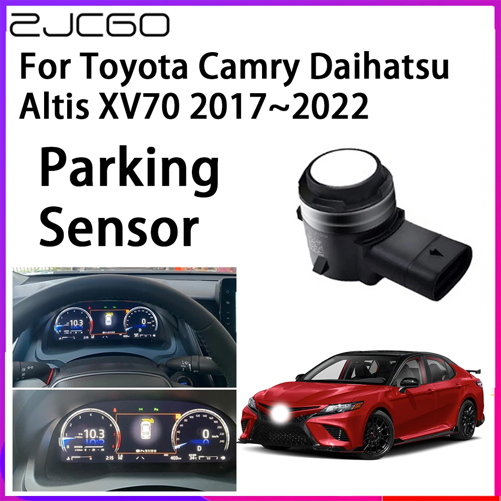 ZJCGO Parking Sensor Kit Car Parktronic Backlight Reverse Radar Monitor System for Toyota Camry Daihatsu Altis XV70 2017~2022
ZJCGO Parking Sensor Kit Car Parktronic Backlight Reverse Radar Monitor System for Toyota Camry Daihatsu Altis XV70 2017~2022