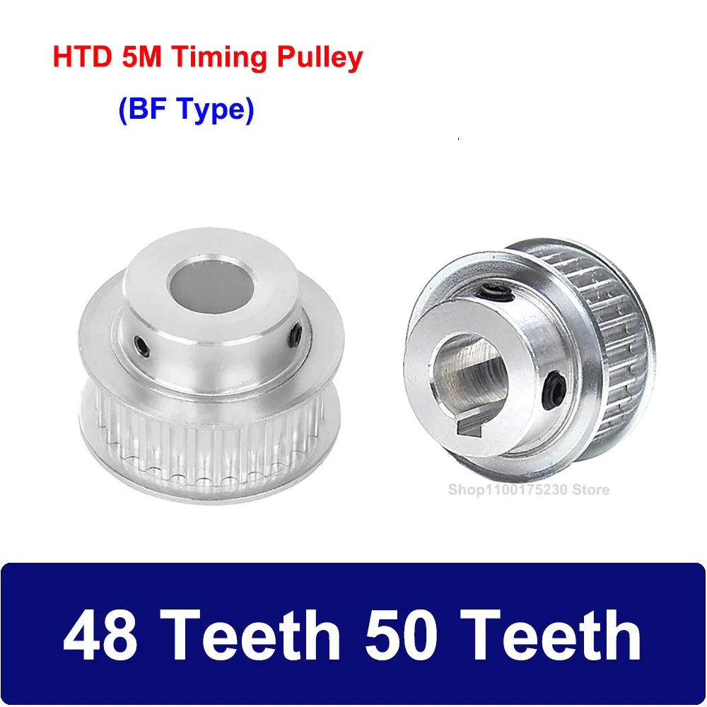 1PCS HTD 5M Timing Pulley 48 Teeth 50 Teeth Bore 5mm-30mm Width 11/16/21/27mm BF Type HTD5M Synchronous Belt Wheel
1PCS HTD 5M Timing Pulley 48 Teeth 50 Teeth Bore 5mm-30mm Width 11/16/21/27mm BF Type HTD5M Synchronous Belt Wheel