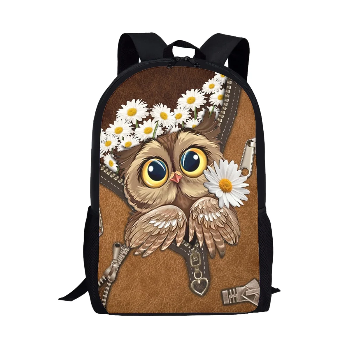 Cute Kids Girls School Bags Boys Cartoon Owl with Daisy Fashion Schoolbags Book Bags for Children Orthopedic Women Backpack 2023
Cute Kids Girls School Bags Boys Cartoon Owl with Daisy Fashion Schoolbags Book Bags for Children Orthopedic Women Backpack 2023