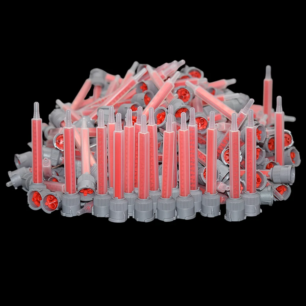 500pcs Static Mixing Nozzles AB Glue Mixed Tube 10:1 Epoxy Resin Adhesive Applicator Static Mixer 90mm Square Mixing Nozzle Set
500pcs Static Mixing Nozzles AB Glue Mixed Tube 10:1 Epoxy Resin Adhesive Applicator Static Mixer 90mm Square Mixing Nozzle Set