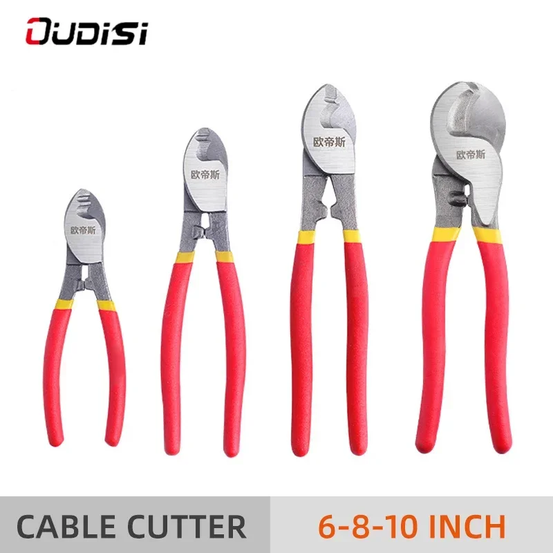 6-Inch Multifunction Cable Cutter Electric Wire and Cable Strippers Cutting Pliers Hand Tools
6-Inch Multifunction Cable Cutter Electric Wire and Cable Strippers Cutting Pliers Hand Tools