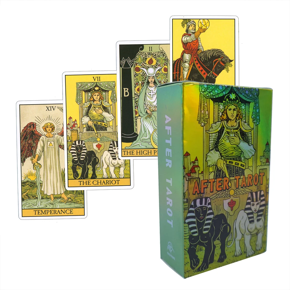 Cartas Tarot Cards Deck Waite Adult Board Games Playmat Card Game Fate Oraculos Mysterious Runes for Fortunetelling Predictions
Cartas Tarot Cards Deck Waite Adult Board Games Playmat Card Game Fate Oraculos Mysterious Runes for Fortunetelling Predictions