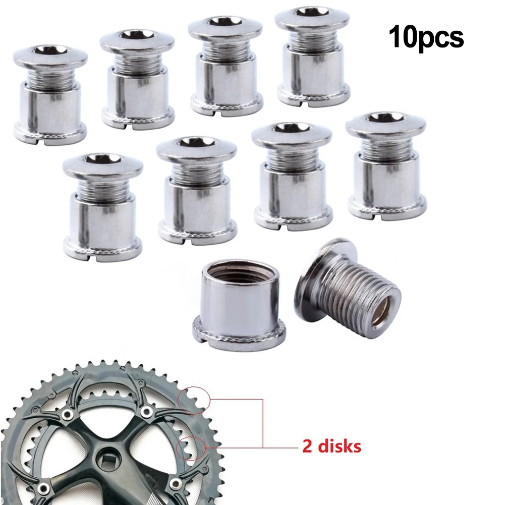 10Pcs Mountain Bike Chainring Screws Single/Double/Triple Bolts Stainless Steel Chainring Screw Cycling Bicycle Parts Bicicletas
10Pcs Mountain Bike Chainring Screws Single/Double/Triple Bolts Stainless Steel Chainring Screw Cycling Bicycle Parts Bicicletas