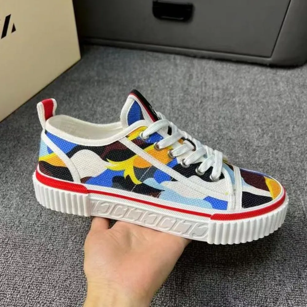 Luxury Women's Shoes Red Sole Shoes Casual Canvas Shoes Versatile Fashion Shoes Red Sole Couple Shoes Low Waist Men's Shoes
Luxury Women's Shoes Red Sole Shoes Casual Canvas Shoes Versatile Fashion Shoes Red Sole Couple Shoes Low Waist Men's Shoes