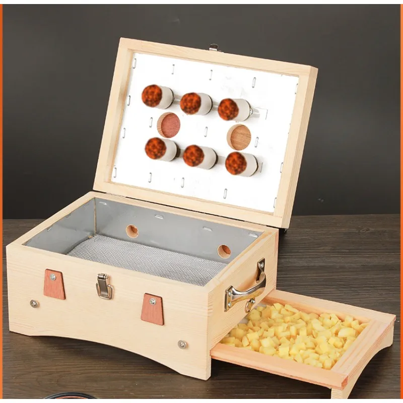 Коробка для прогревания из твердой древесины, портативная для прогревания, домашняя деревянная посуда с шестью отверстиями, деревянная талия и живот
Коробка для прогревания из твердой древесины, портативная для прогревания, домашняя деревянная посуда с шестью отверстиями, деревянная талия и живот