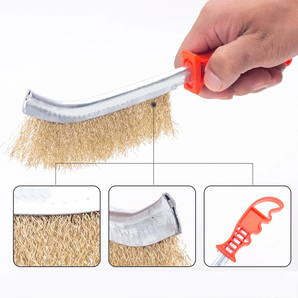 Steel Wire Brush For Cleaning Grills Grease Removing Metal Surfaces Rust 70mm Length Multifunctional Wire Brush Cleaning Tools
Steel Wire Brush For Cleaning Grills Grease Removing Metal Surfaces Rust 70mm Length Multifunctional Wire Brush Cleaning Tools