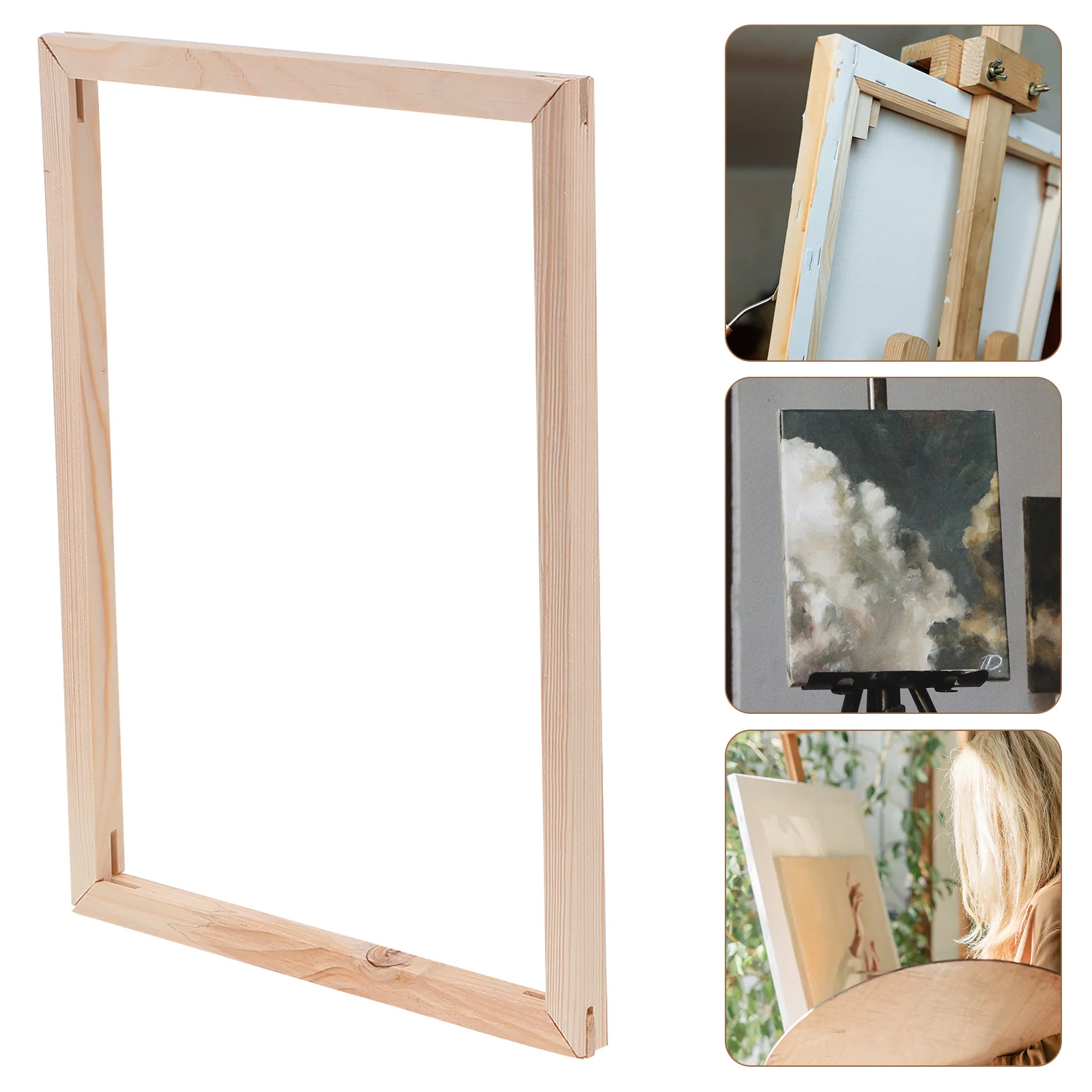 Canvas Frame Combination for Painting Artist Stretcher Bars Floater Frames Tabletop Accessories Wood Stretching Solid
Canvas Frame Combination for Painting Artist Stretcher Bars Floater Frames Tabletop Accessories Wood Stretching Solid