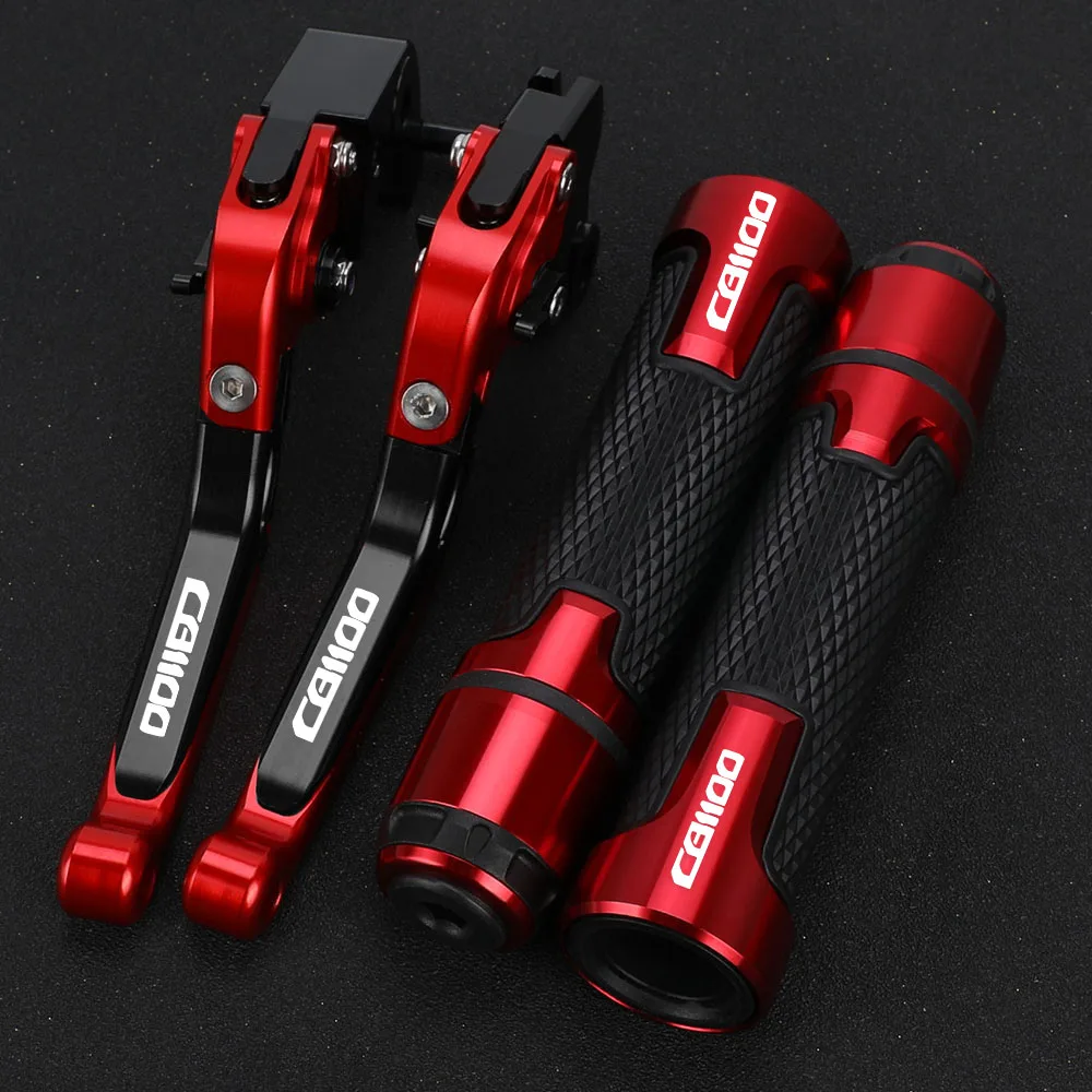 

2013-2016 2015 2014 Motorcycle Aluminum Adjustable Brake Clutch Lever Handlebar Hand Grips Ends FOR HONDA CB1100 CB 1100 1100 CB