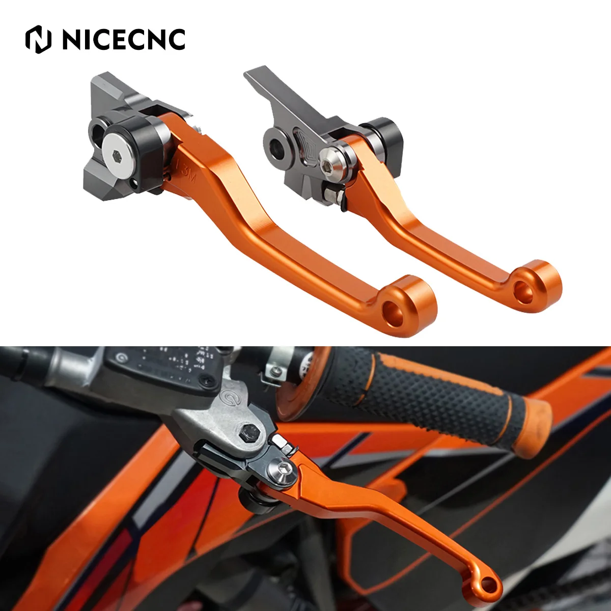 

NiceCNC Brake Clutch Lever for KTM SX 125 144 250 450 250F 450F 505F EXC 125 200 400R 525R XC 450 450F 505F 525 XC-W 400 525