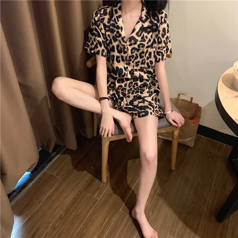Pajama Sets Women Summer Lovely Strawberry-print Sweet Teens Korean Style Leisure Fashion Design Mujer Soft Simple Sleepwear Ins 99 S7caf4f718728494590ba0f5e0d8c373bL