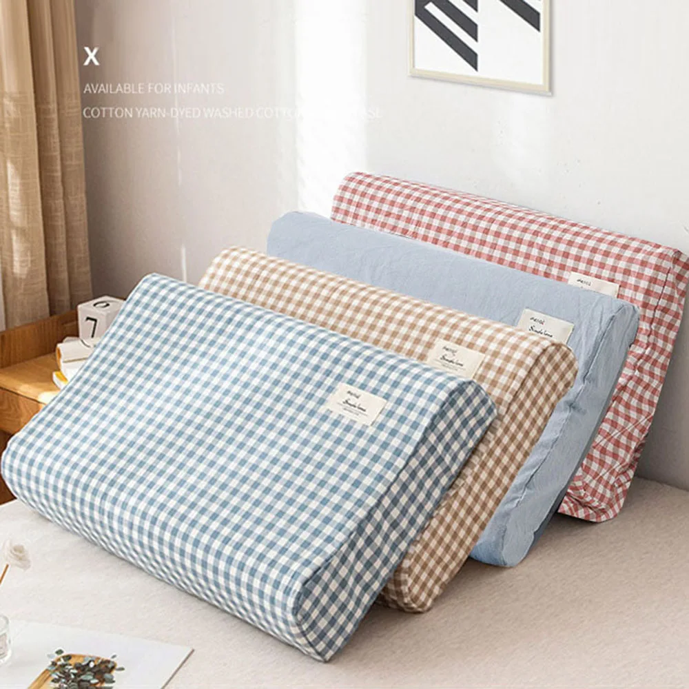 Cotton Pillowcase For Latex Bedroom Sleeping Memory Foam Latex Pillows Case Neck Healthcare Pillow Covers Home Textile
Cotton Pillowcase For Latex Bedroom Sleeping Memory Foam Latex Pillows Case Neck Healthcare Pillow Covers Home Textile