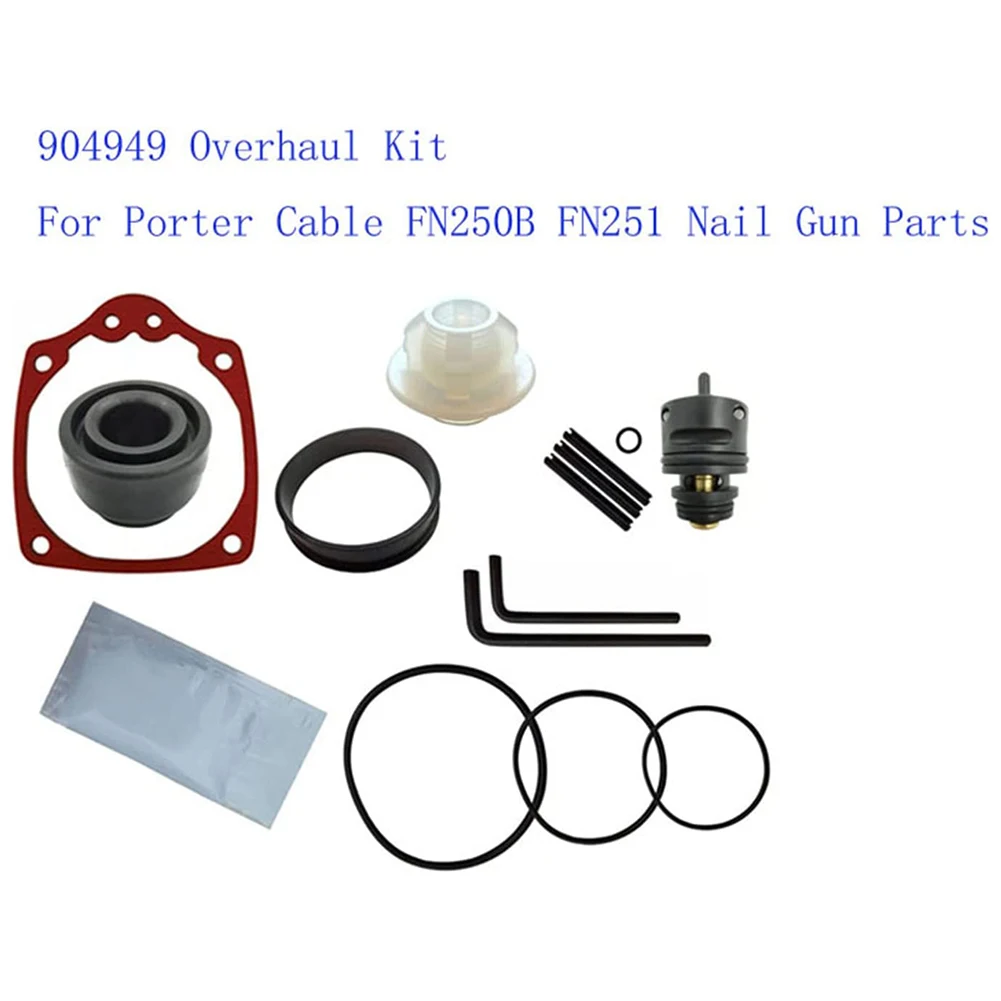 Repair Kits Washer Replacement Universal Useful 904949 Accessories Durable FN250B FN251 Nailer Parts Overhaul Kit
Repair Kits Washer Replacement Universal Useful 904949 Accessories Durable FN250B FN251 Nailer Parts Overhaul Kit