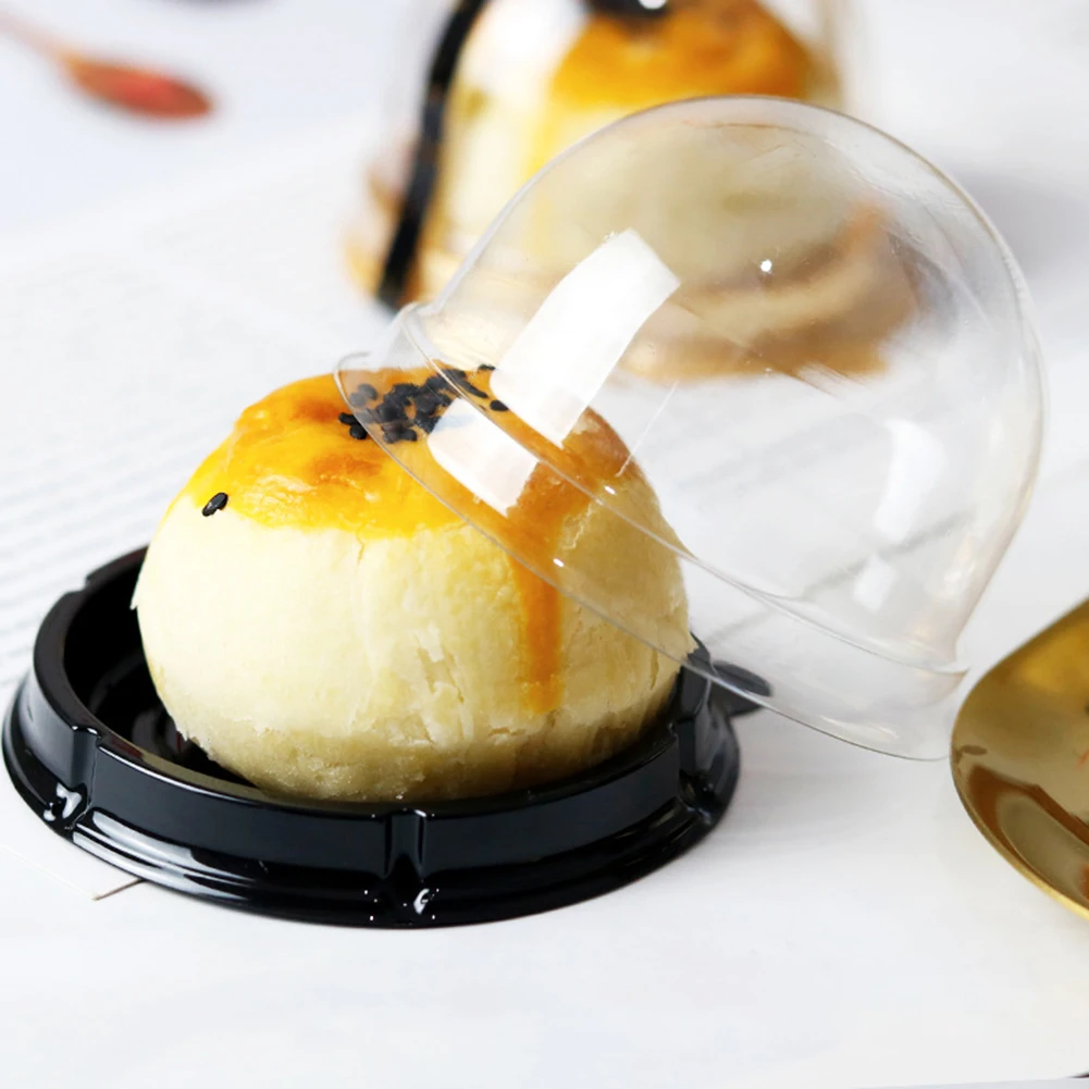 50PCS Round Plastic Moon Cake Box Transparent Blister Mooncake Box Egg Yolk Puff Crisp Packaging Box Baking Packing Container
50PCS Round Plastic Moon Cake Box Transparent Blister Mooncake Box Egg Yolk Puff Crisp Packaging Box Baking Packing Container