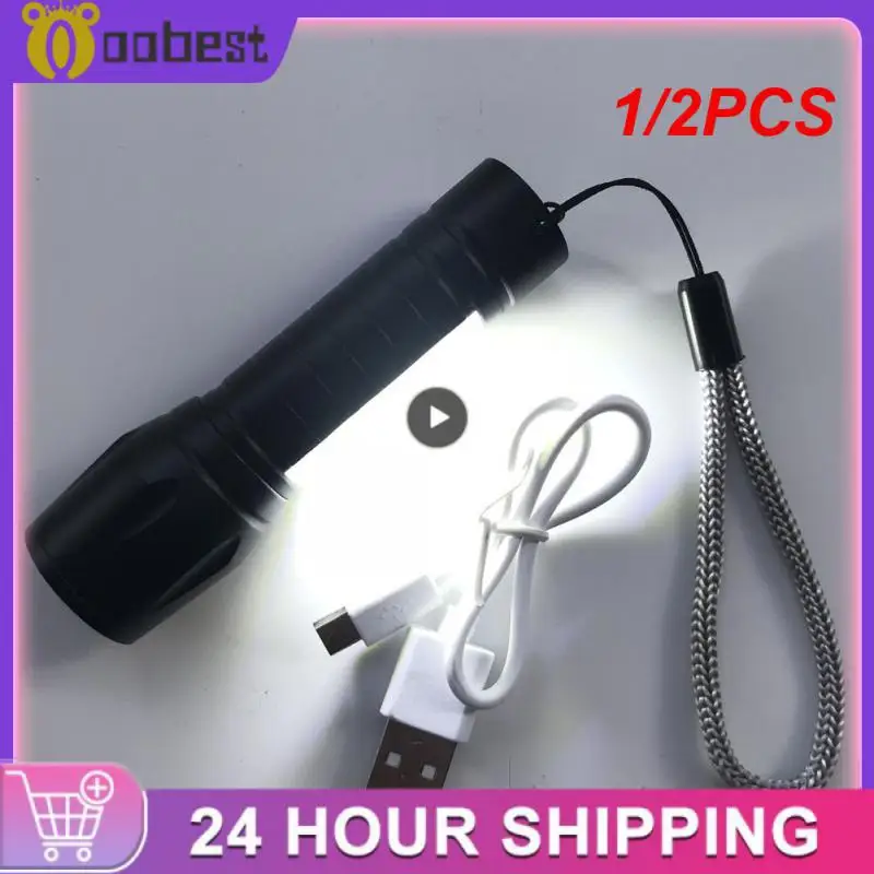 1/2PCS Zoom Mini Led Flashlight XP-G Q5 Flash Light Lantern Portable rechargeable Glare COB Flashlight Outdoor Camping
1/2PCS Zoom Mini Led Flashlight XP-G Q5 Flash Light Lantern Portable rechargeable Glare COB Flashlight Outdoor Camping