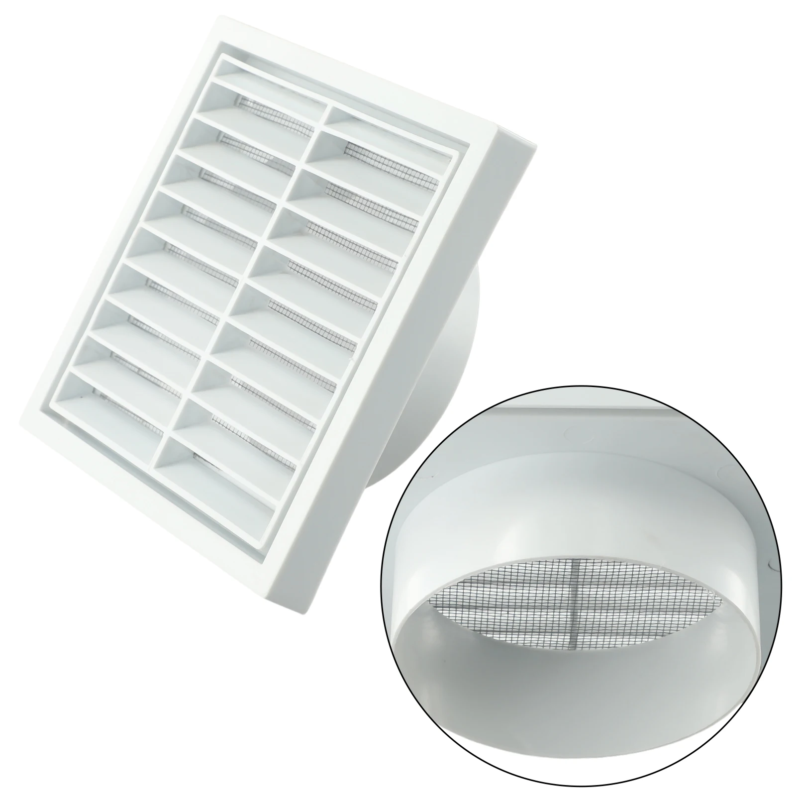 

Efficient-Ventilation Grille Durable PP Material Suitable For Wall Or Ceiling Openings Vermin And Rodent Protection White