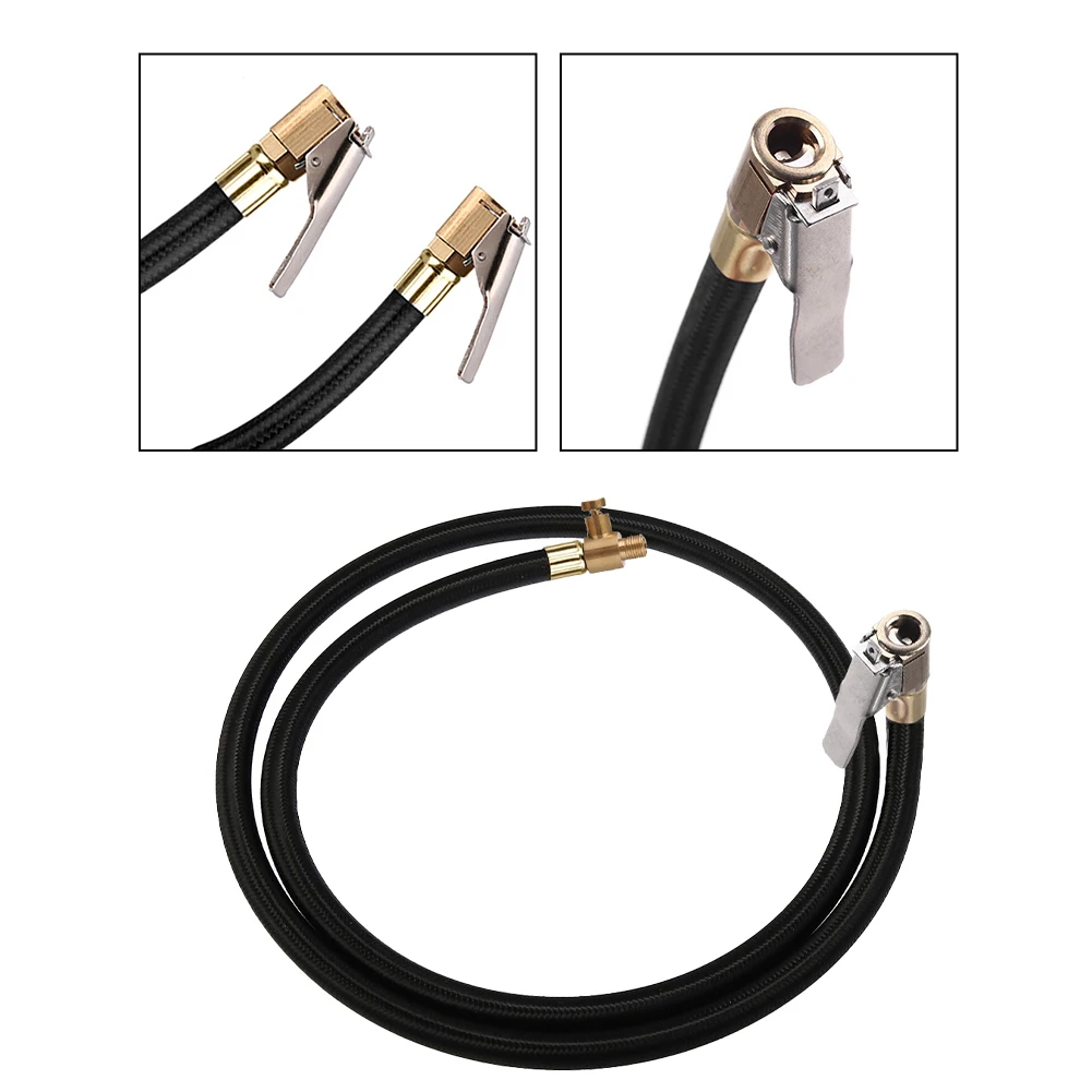 1x 106x3.2cm Car Air Inflator Pump Extension Hose Adapter Tire Valve Connect Pipe Only Suitable For Inflator-Hose Converting
1x 106x3.2cm Car Air Inflator Pump Extension Hose Adapter Tire Valve Connect Pipe Only Suitable For Inflator-Hose Converting