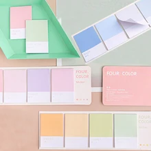 80 Sheets Sticky Notes Solid Color Memo Pad Cute Index Stickers Flags Tabs for Notepad Read School Office Stationery Supplies
80 Sheets Sticky Notes Solid Color Memo Pad Cute Index Stickers Flags Tabs for Notepad Read School Office Stationery Supplies
