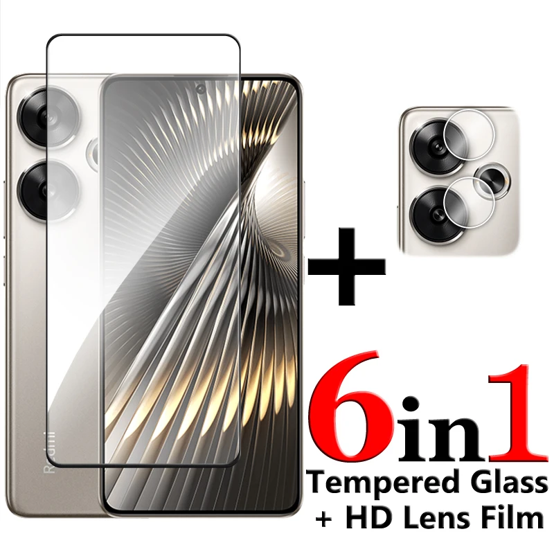 For POCO F6 5G Glass For POCO F6 Tempered Glass 6.67 inch 2.5D Full Cover Glue HD Screen Protector For Xiaomi POCO F6 Lens Film
For POCO F6 5G Glass For POCO F6 Tempered Glass 6.67 inch 2.5D Full Cover Glue HD Screen Protector For Xiaomi POCO F6 Lens Film