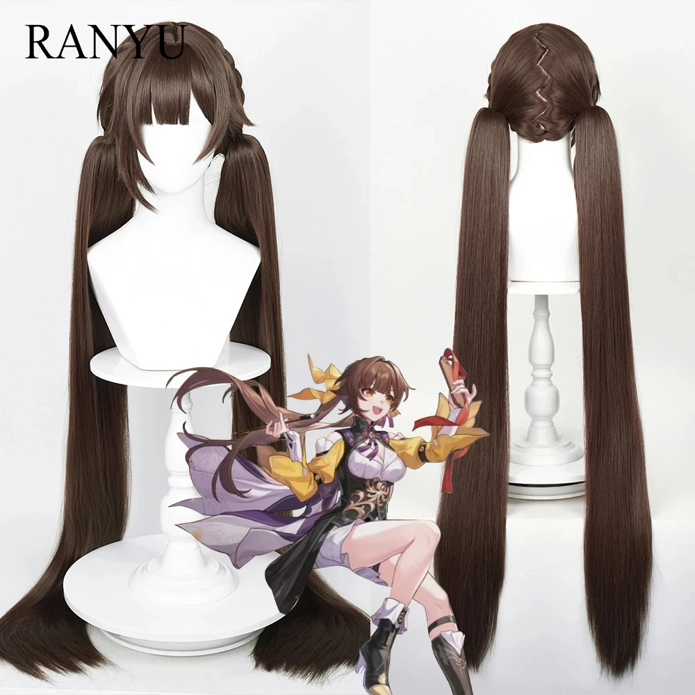 RANYU Honkai Star Rail Sushang Wigs Synthetic Long Brown Straight Game Cosplay Hair Wig For Party
RANYU Honkai Star Rail Sushang Wigs Synthetic Long Brown Straight Game Cosplay Hair Wig For Party