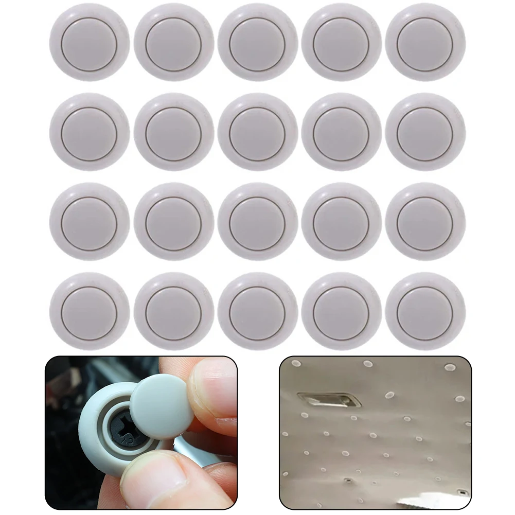 20Pcs Gray Car Roof Liner Ceiling Kit Repair Buckle Sagging Headliner Pins Rivet Snap Plastic& Metal Interior Accessories
20Pcs Gray Car Roof Liner Ceiling Kit Repair Buckle Sagging Headliner Pins Rivet Snap Plastic& Metal Interior Accessories