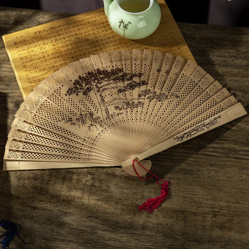 Chinese Style Wooden Lolita Fan Handmade Chinese Retro Plum Orchid Bamboo Chrysanthemum Elements Classical Folding Fan
Chinese Style Wooden Lolita Fan Handmade Chinese Retro Plum Orchid Bamboo Chrysanthemum Elements Classical Folding Fan