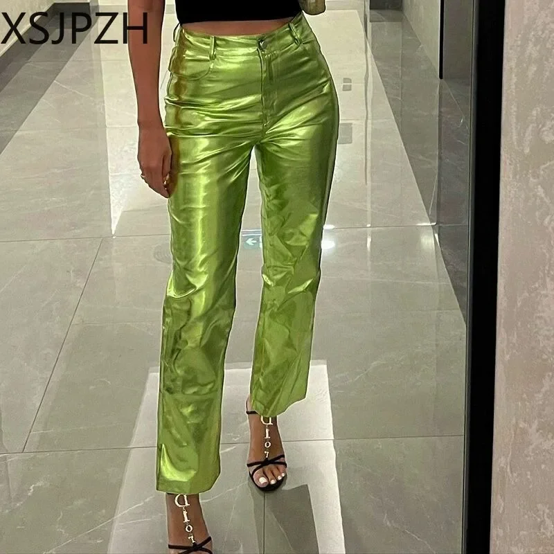Women's Pants Fashion Streetwear Pockets High Waist Loose Straight-leg Pants Female 2023 New Autumn Winter Wide Leg Trousers
Women's Pants Fashion Streetwear Pockets High Waist Loose Straight-leg Pants Female 2023 New Autumn Winter Wide Leg Trousers