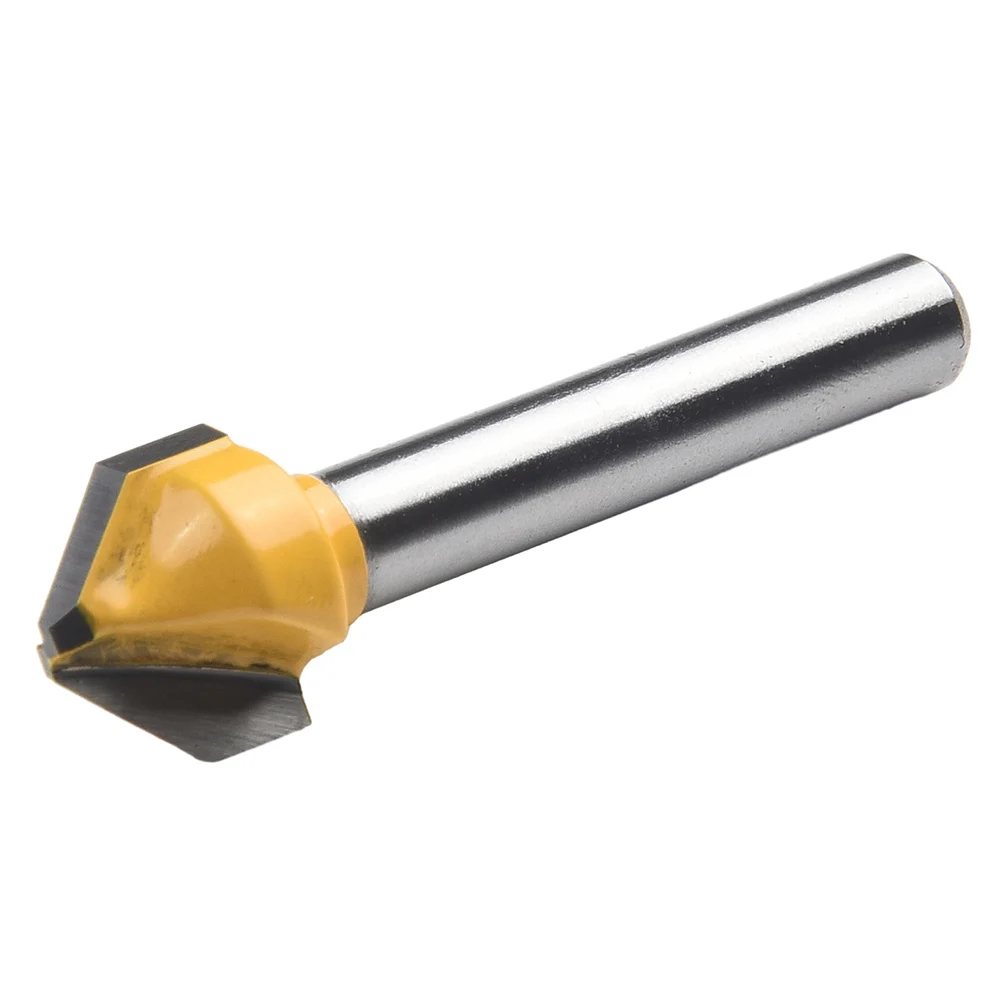 4pcs 6mm Shank Router Bit Straight T Bit V Flush Trimming Cleaning Round Corner Cove Box Bits Milling Cutter For Wood
4pcs 6mm Shank Router Bit Straight T Bit V Flush Trimming Cleaning Round Corner Cove Box Bits Milling Cutter For Wood