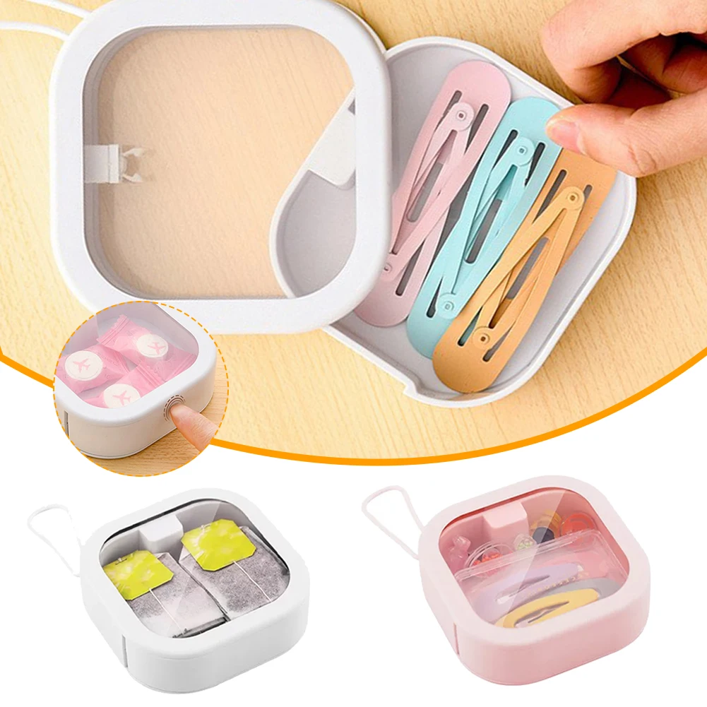 Transparent Mini Plastic Box Rotatable Type Packing Boxes Multifunctional Storage Box Hairpins Jewelry Storage Case Container
Transparent Mini Plastic Box Rotatable Type Packing Boxes Multifunctional Storage Box Hairpins Jewelry Storage Case Container