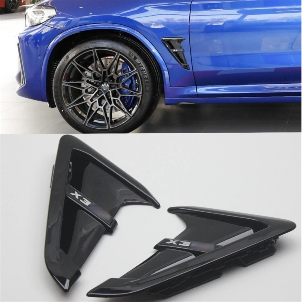 M Performance Shark Gills боковое украшение крыло для вентиляционной решетки BMW X3 X4 G01 G02 X3M X4M 2018-2022
M Performance Shark Gills боковое украшение крыло для вентиляционной решетки BMW X3 X4 G01 G02 X3M X4M 2018-2022