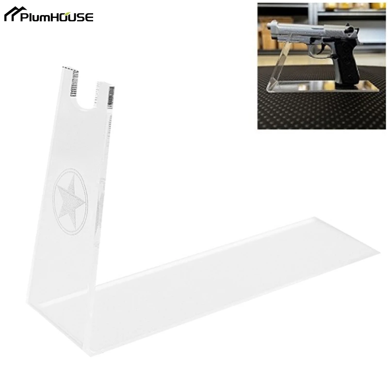 1Pcs Boutique Store Display Props Clear Acrylic Outdoor Pistols Holder Gun Model Showing Gun Display Stand Rack
1Pcs Boutique Store Display Props Clear Acrylic Outdoor Pistols Holder Gun Model Showing Gun Display Stand Rack