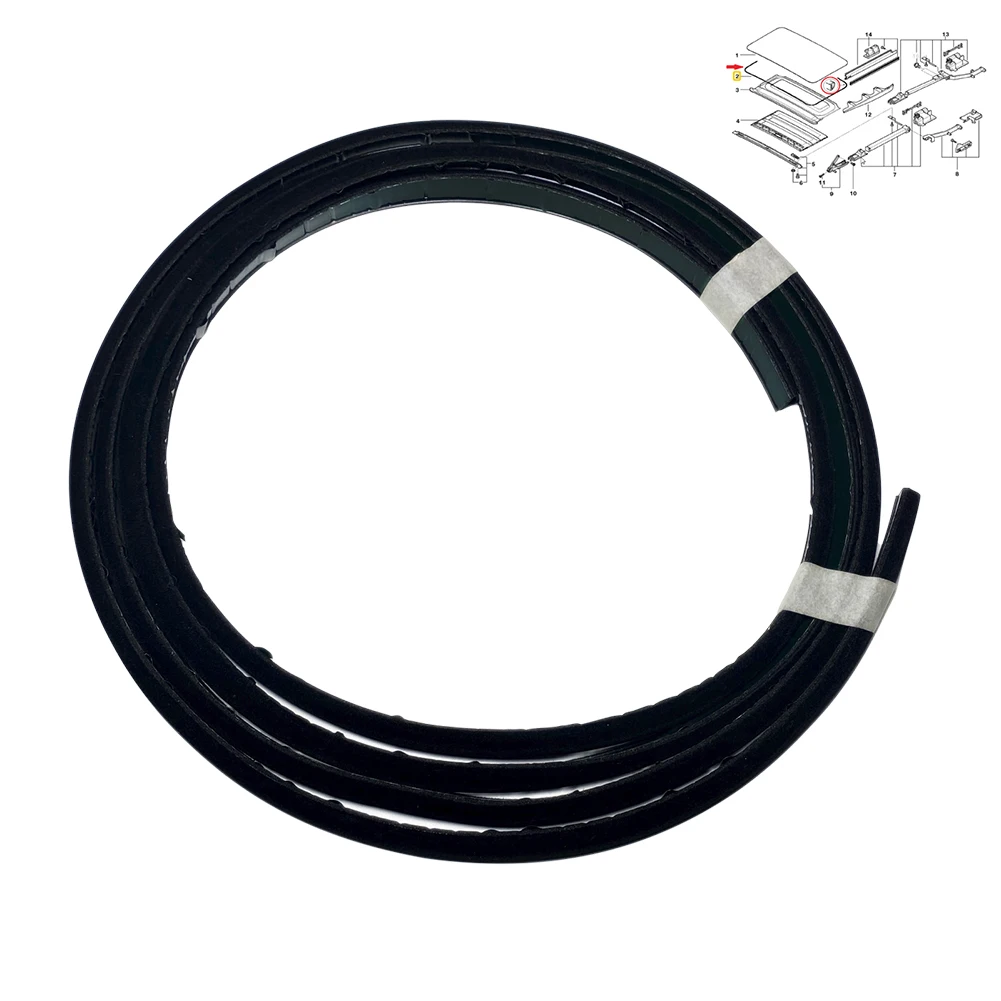 Replacement Sunroof Sliding Seal Gasket for BMW 5er E39 E60 F10 F01 Plug and Play Design Tested and Reliable
Replacement Sunroof Sliding Seal Gasket for BMW 5er E39 E60 F10 F01 Plug and Play Design Tested and Reliable